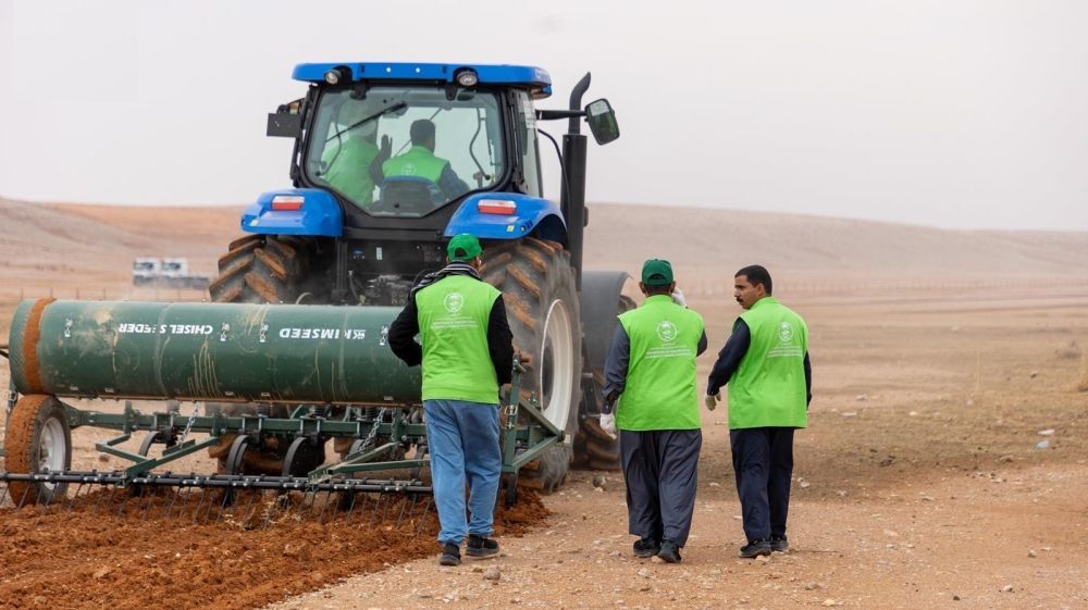 يستمر 3 أيام.. انطلاق مشروع نثر البذور الرعوية بالحدود الشمالية