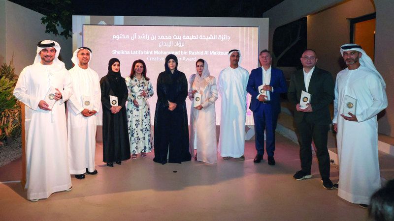 الامارات | لطيفة بنت محمد تكرّم رواد مشهد التصميم: المجتمع الإبداعي جزء لا يتجزأ من نسيج دبي