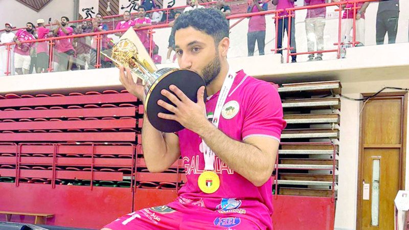 الامارات | حمد الزعابي: طموح البطائح الفوز بجميع بطولات كرة الصالات