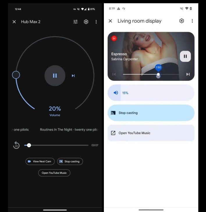 تكنولوجيا: Google Home يعيد تصميم عناصر التحكم في الوسائط ويضيف ميزة “وصول الأعضاء”