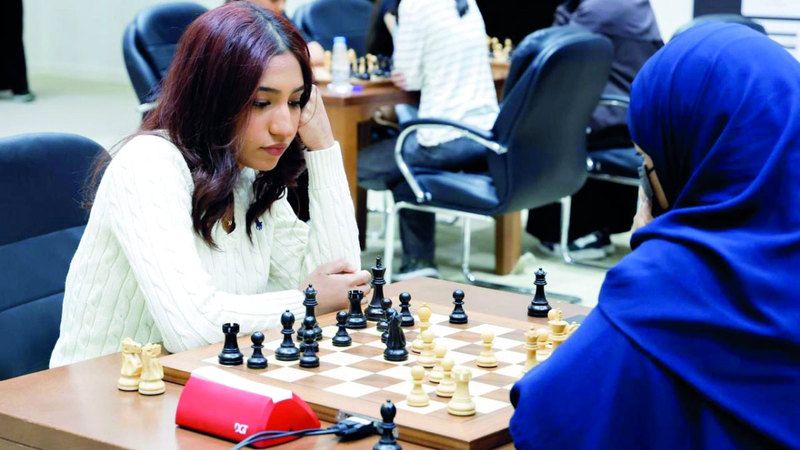 الامارات | لقب بطولة العرب للشطرنج بين روضة السركال والمصرية شاهندة