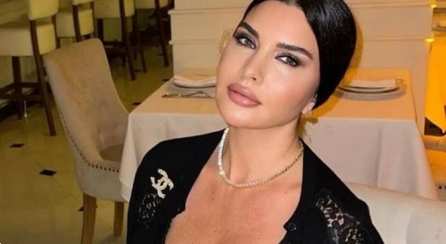 بدون خجل.. ملكة جمال لبنان لاميتا فرنجية تتحدى ملكة جمال مصر رانيا يوسف بفستان مفتوح من كل حته عندها ..ومتابع كسحت صافيناز و رنيا يوسف