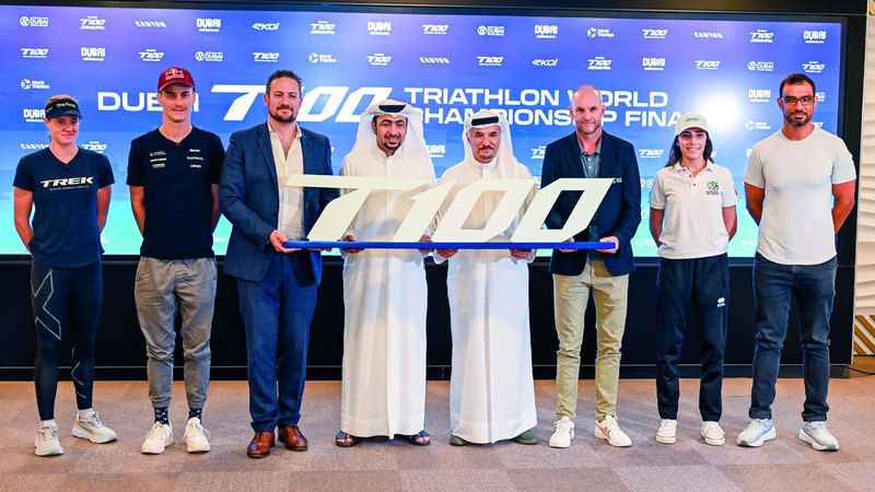 الامارات | 3000 رياضي يشاركون في نهائيات البطولة العالمية للترايثلون «تي 100»