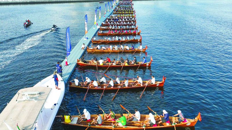 الامارات | قناة دبي المائية تستضيف سباق قوارب التجديف المحلية اليوم