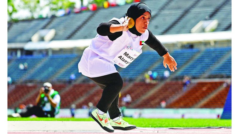 الامارات | مريم الزيودي: الفوز بـ «جائزة فاطمة بنت مبارك لرياضة المرأة» دافع للإنجازات العالمية
