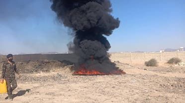 الخليج اليوم .. إتلاف 1.5 طن حشيش في مأرب قبل تسليمها للحوثيين
