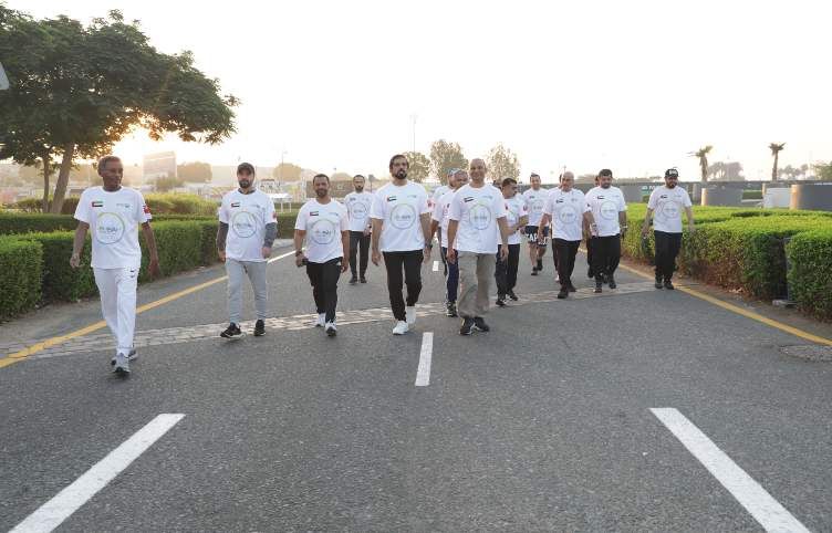 الامارات | شرطة دبي تنظم فعالية رياضية لفئة المتقاعدين