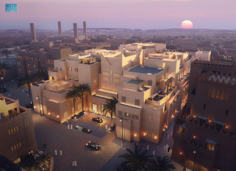 ضمن بشاير الدرعية 2024.. وضع حجر الأساس لـ7 فنادق عالمية