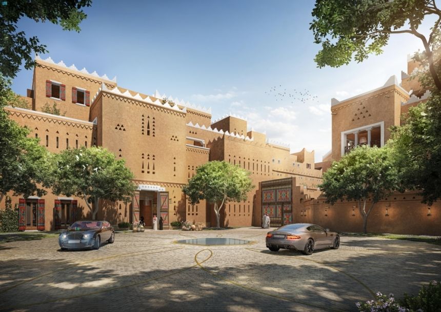 ضمن بشاير الدرعية 2024.. وضع حجر الأساس لـ7 فنادق عالمية