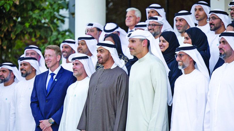الامارات | رئيس الدولة: الإمارات  تمضي نحو المستقبل  بخطى طموحة