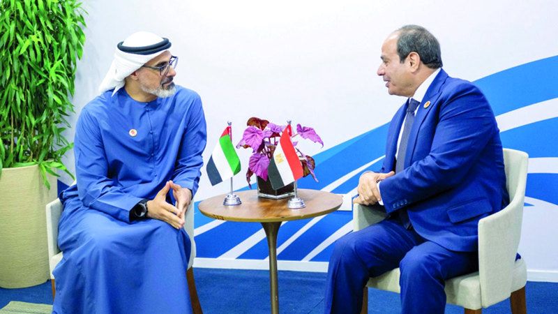 الامارات | ولي عهد أبوظبي يبحث تعزيز العلاقات  مع رؤساء وقادة في «قمة العشرين»