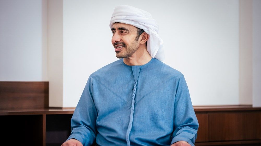 عبدالله بن زايد يستقبل نائب رئيس مجلس الوزراء وزير خارجية تركمانستان