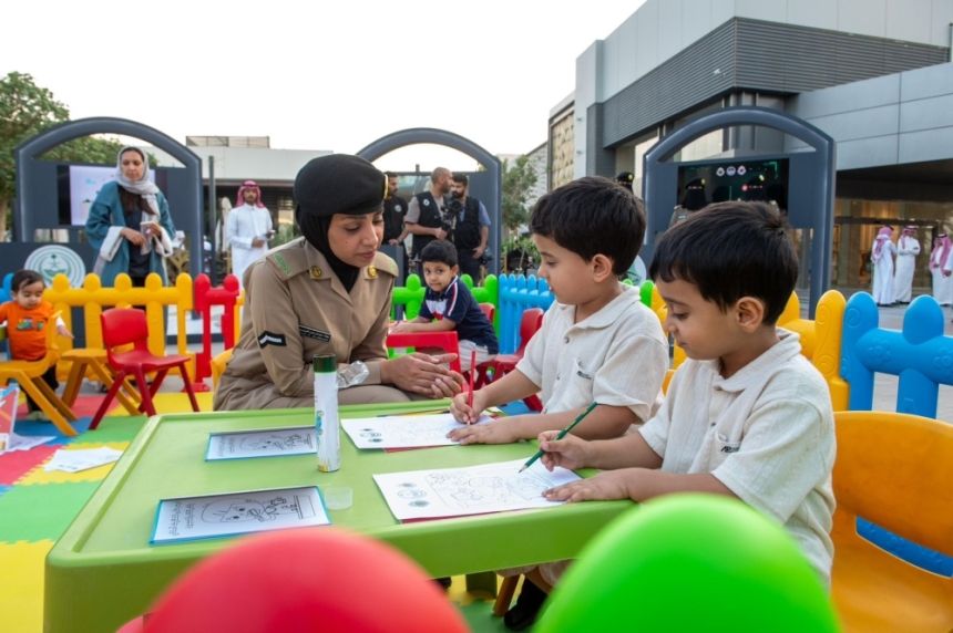 "حرس الحدود" يشارك بمعرض "الداخلية" احتفاءً باليوم العالمي للطفل