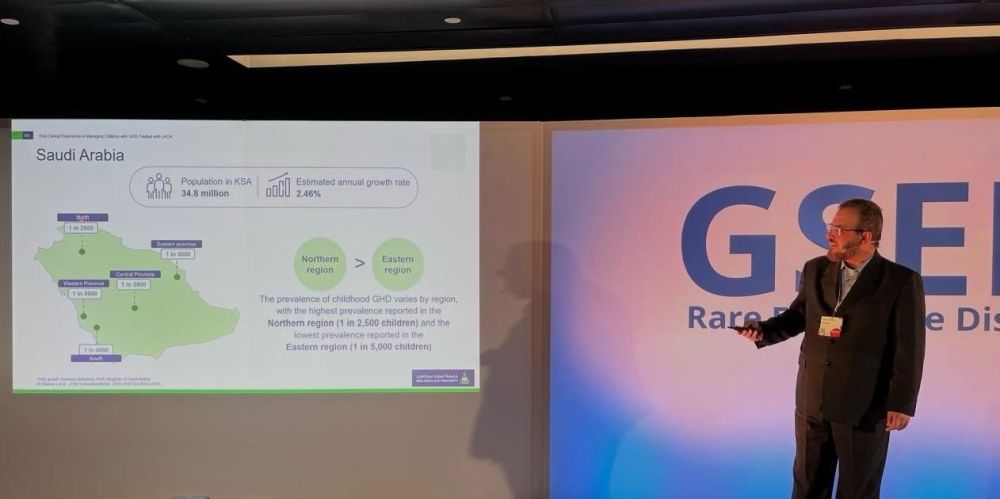 خلال مؤتمر قصر القامة بالبرتغال.. "الأغا" يستعرض الخبرة السعودية لهرمون "النمو الأسبوعي"