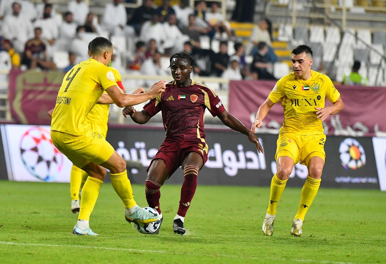 الامارات | التعادل الإيجابي يحسم قمة الوحدة والوصل