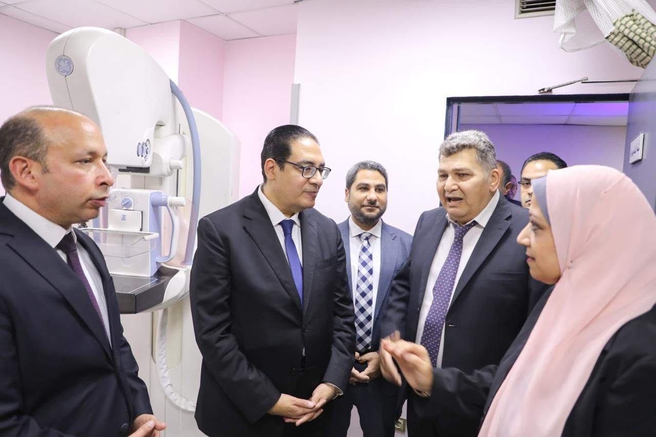 سامى عبد الصادق يفتتح عددا من مشروعات التطوير بمستشفى الفرنساوي