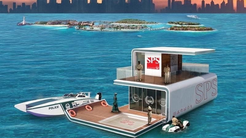 الامارات | شرطة دبي: مركز الشرطة الذكي العائم يقدم خدماته بنهاية 2026