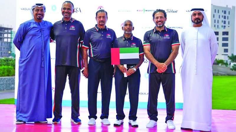 الامارات | منتخب «رواد» الإمارات يحرز برونزية بطولة العرب للغولف