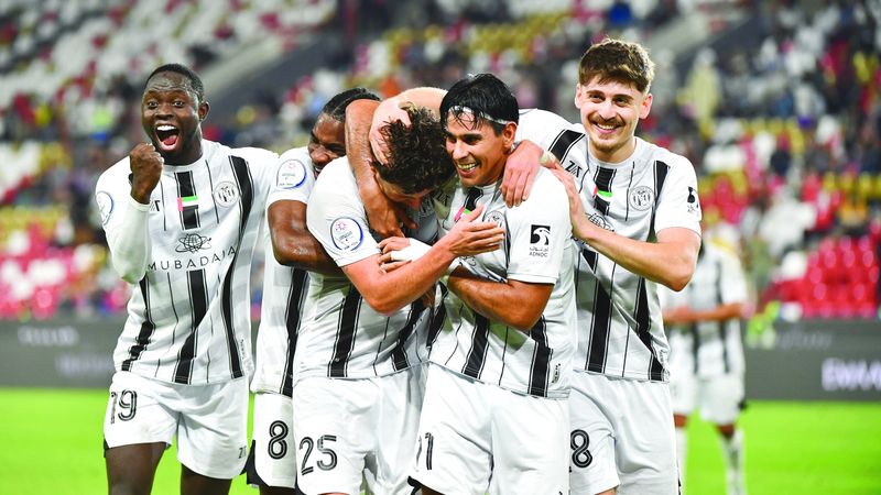 الامارات | الجزيرة يضرب بقوة.. والحصن يغادر «القاع»