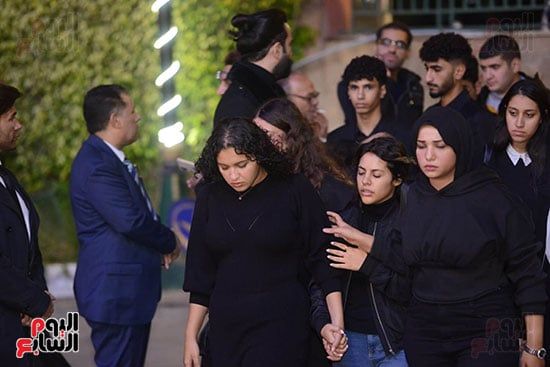 صلاح الشرنوبي وحميد الشاعري وخالد عجاج في عزاء محمد رحيم.. صور
