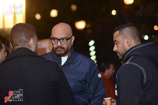 صلاح الشرنوبي وحميد الشاعري وخالد عجاج في عزاء محمد رحيم.. صور