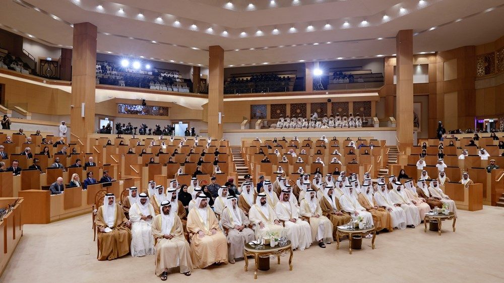 نيابة عن رئيس الدولة.. محمد بن راشد يفتتح دور الانعقاد العادي الثاني من الفصل التشريعي الثامن عشر للمجلس الوطني الاتحادي