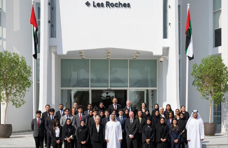 الامارات | ذياب بن محمد بن زايد يفتتح أكاديمية أبوظبي للضيافة - لي روش