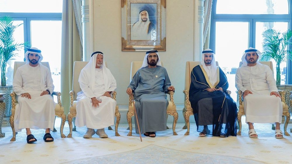 محمد بن راشد يحضر أفراح النعيمي والسويدي