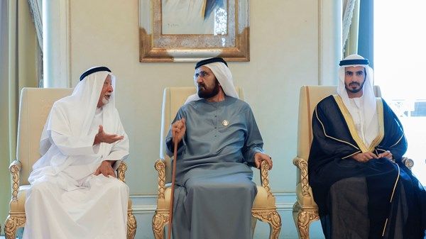 محمد بن راشد يحضر أفراح النعيمي والسويدي