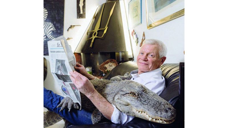 الامارات | عجوز فرنسي يلجأ إلى «يوتيوب»  لإنقاذ 400 حيوان بري في منزله