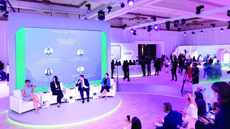 الامارات | المنتدى يناقش «تمكين رائدات الأعمال في قطاع المناخ»