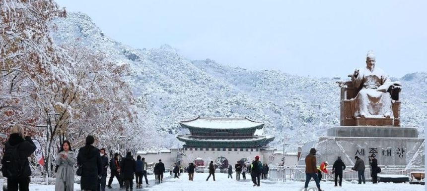 شاهد| نوفمبر جليدي في كوريا الجنوبية.. رقم قياسي لم يسجل من 117 عامًا