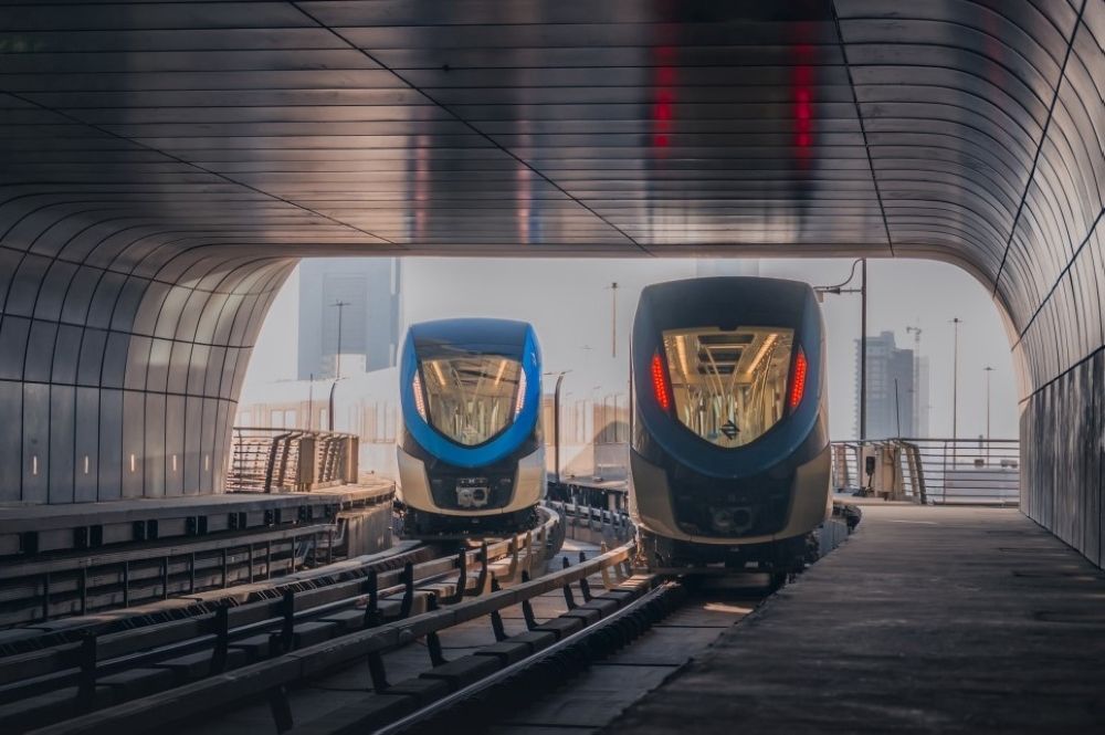 عاجل شاهد| أول صور لتدشين الملك قطار الرياض