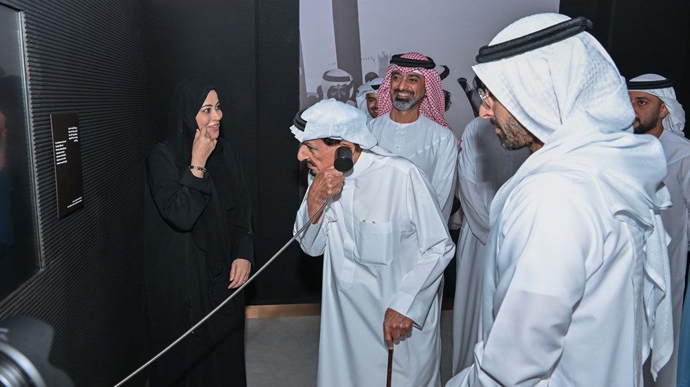 حميد بن راشد يفتتح معرض «لمحة عن متحف زايد الوطني» بعجمان