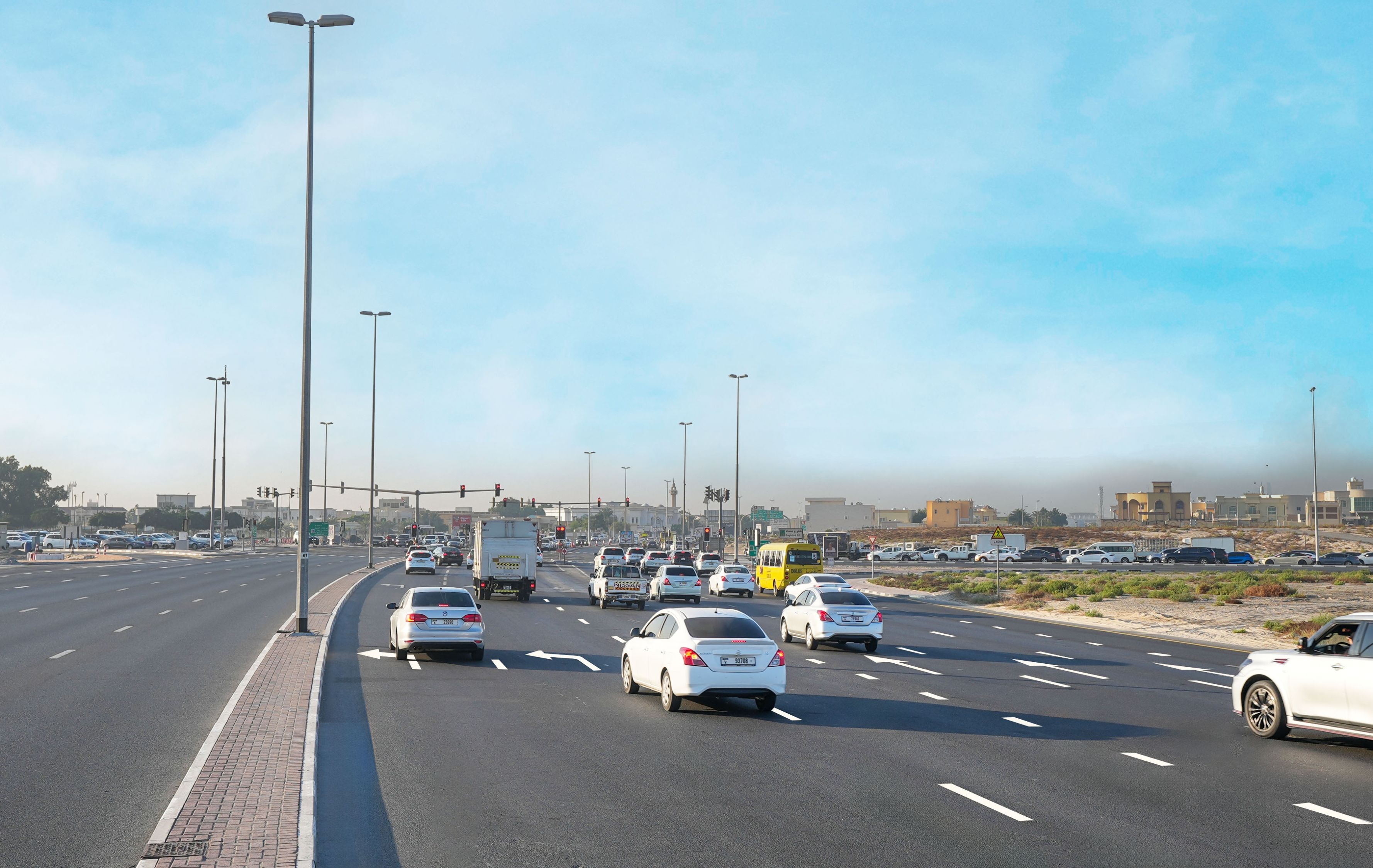 الامارات | "طرق دبي" تنجز توسعة ًوتحسينات مرورية على شارع بيروت بطول 3كم