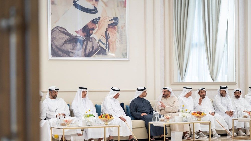 منصور بن زايد يستقبل الرعاة والشركاء الاستراتيجيين لمهرجان الشيخ زايد