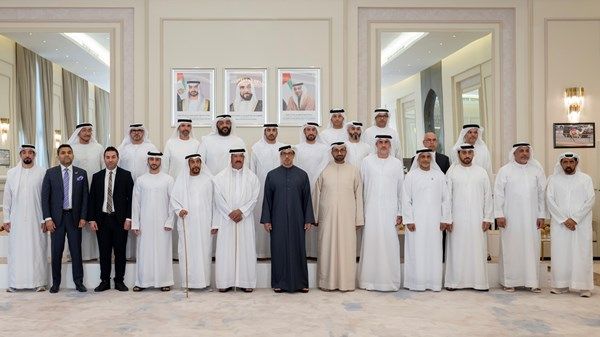 منصور بن زايد يستقبل الرعاة والشركاء الاستراتيجيين لمهرجان الشيخ زايد