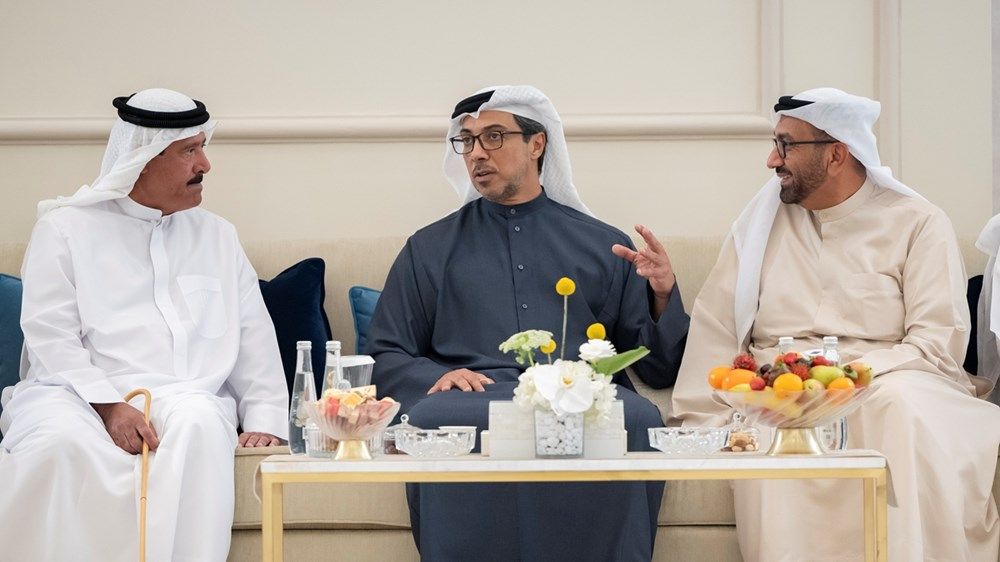 منصور بن زايد يستقبل الرعاة والشركاء الاستراتيجيين لمهرجان الشيخ زايد