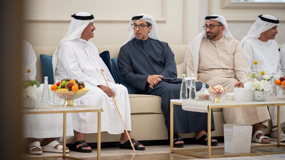 منصور بن زايد يستقبل الرعاة والشركاء الاستراتيجيين لمهرجان الشيخ زايد