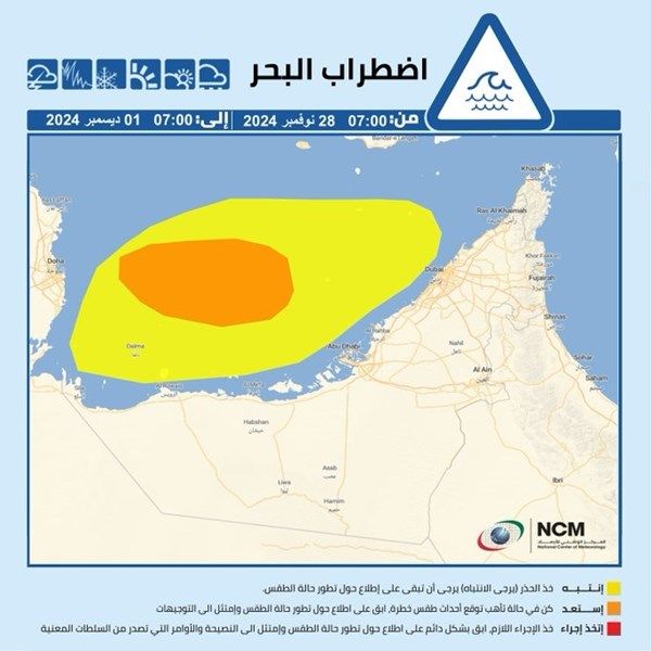 "الأرصاد" يكشف عن توقعاته للطقس في الإمارات
