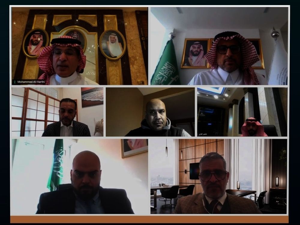 "الحارثي" يبحث الفرص الاستثمارية لمعرض مستقبل الإعلام