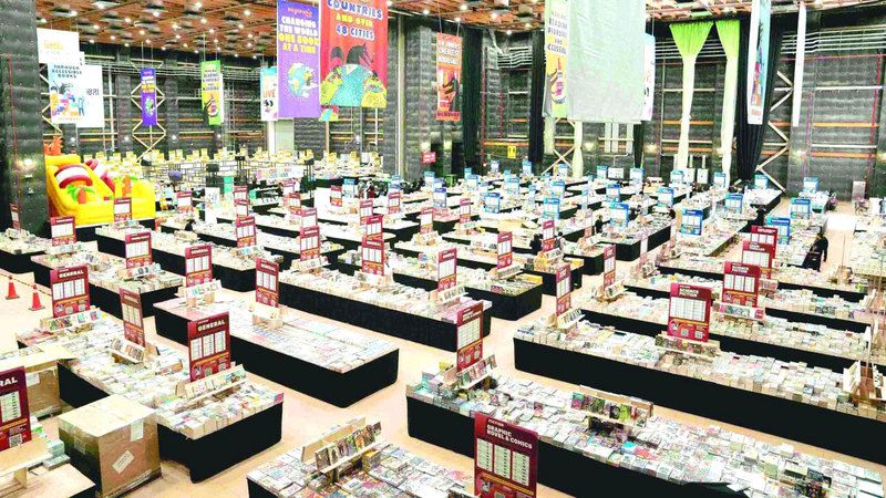 الامارات | «بيغ باد وولف» في دبي.. أكبر معرض لبيع الكتب المخفضة بالعالم