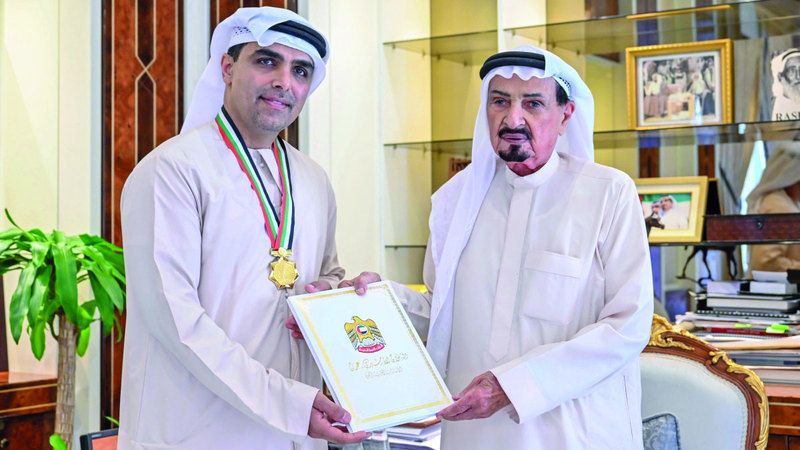 الامارات | عبدالسلام البلوشي: قلادة عجمان تتويج لسنوات من التفاني
