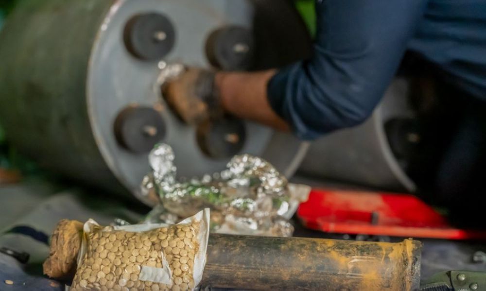 إحباط تهريب 480 ألف حبة كبتاجون في منفذي جسر الملك فهد وميناء ضباء