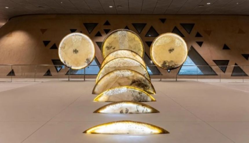 بالصور.. محطات قطار الرياض تتألق في 4 أعمال فنية مميزة