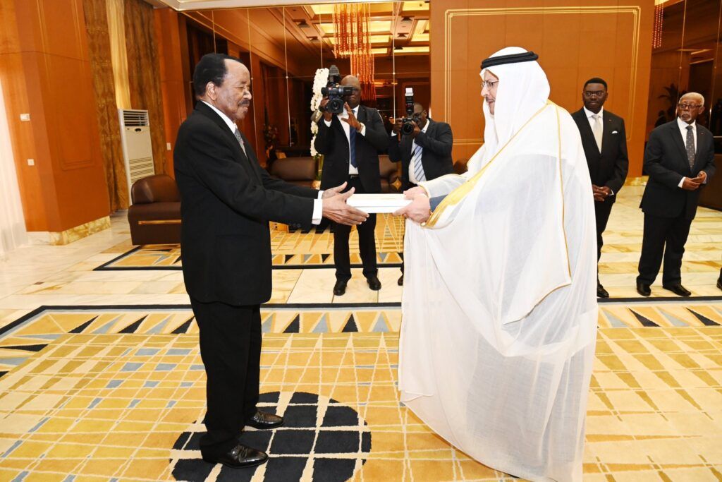 السعودية | السفير الغامدي يسلم أوراق اعتماده للرئيس الكاميروني