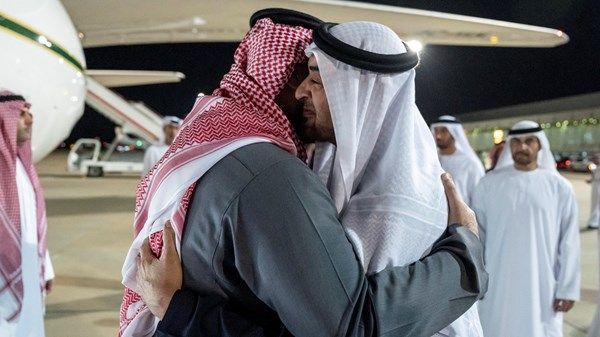 رئيس الدولة وولي عهد السعودية يبحثان العلاقات الأخوية