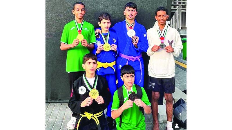 الامارات | عائلة مواطنة تُنجب أبطالاً في الجوجيتسو.. وتتقلد «ميداليات عالمية»