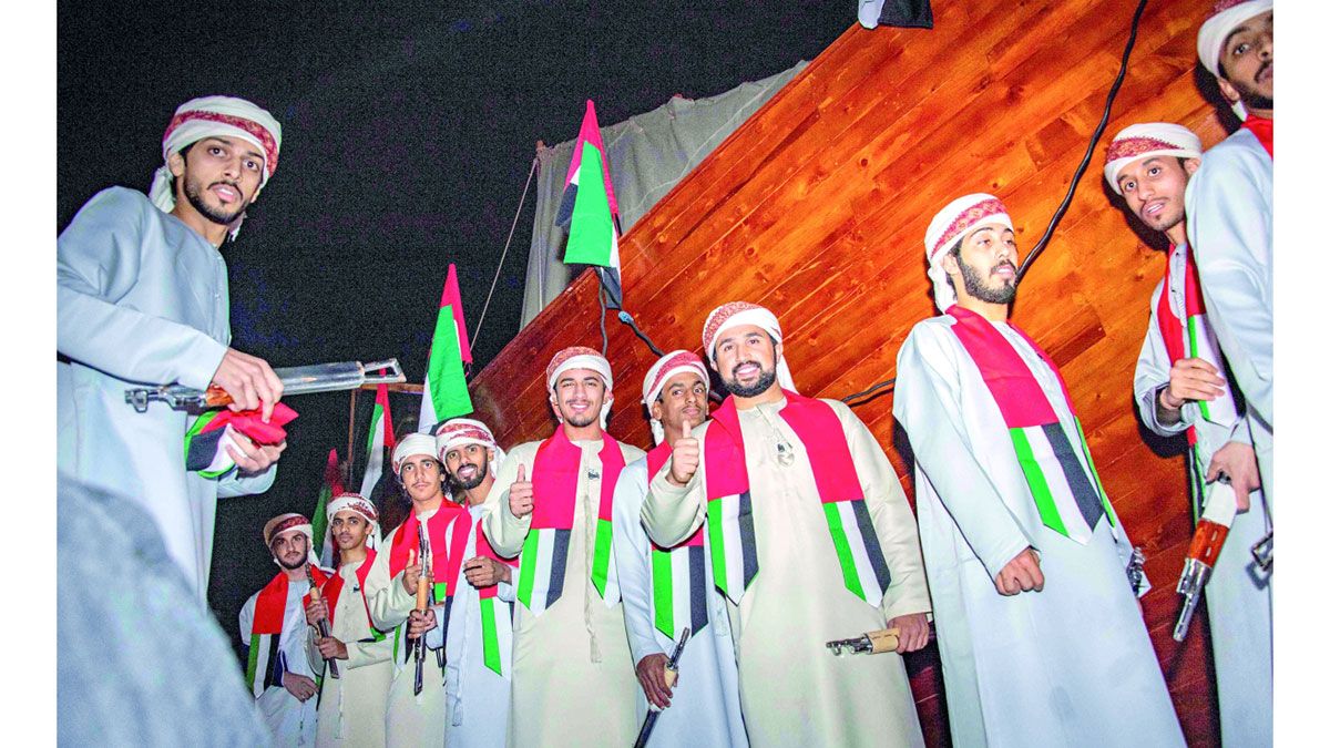 الامارات | يولة فزاع تُضيء ليل المرموم