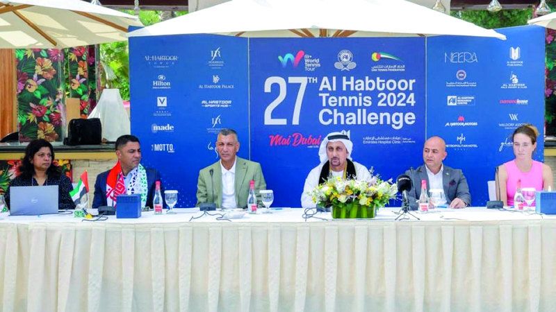 الامارات | 100 لاعبة في «دولية الحبتور» لتنس السيدات اليوم